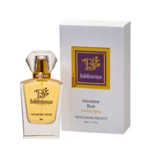 Geranium and rose inspired oriental floral perfume by Art Soul Science