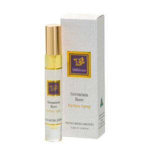 Geranium Rose natural perfume spray 9.5 mL travel size unisex oriental floral fragrance.