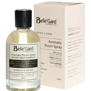 Belle’Gard antibacterial bed linen spray moringa ginkgo hospital grade disinfectant